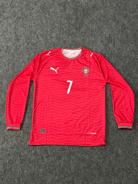 Portugal Home Full Sleeves No.7 Jersey – Player Version